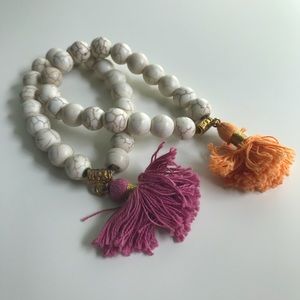 Bead and tassel bracelets